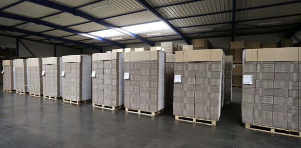 Carton Plus - Fabrication - Stockage et transport